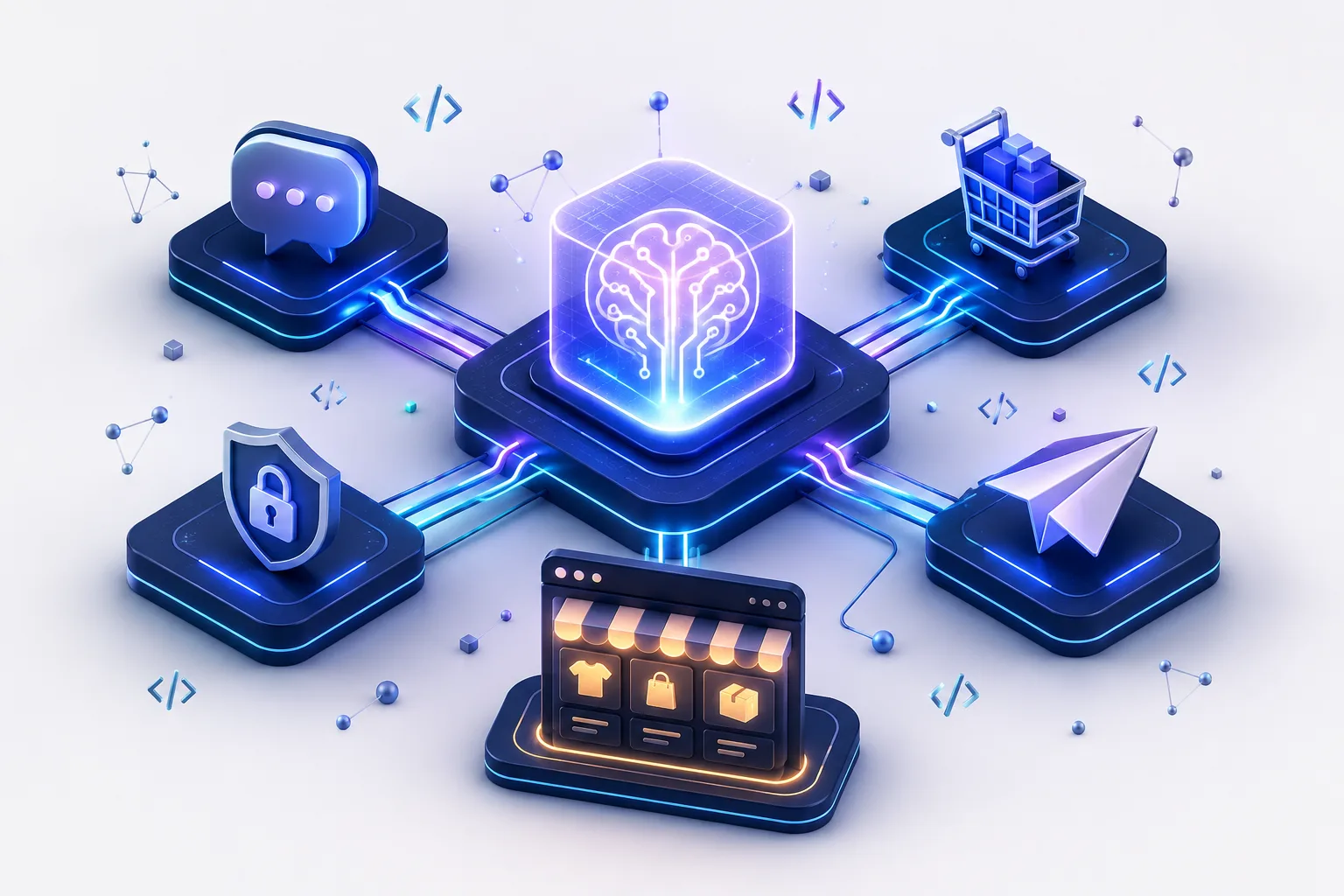 AI agent orchestration graph for eCommerce
